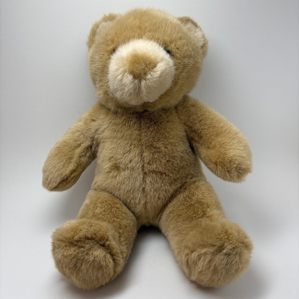Vintage Build-A-Bear Lil Cub Butterscotch Classic Teddy Plush Stuffed Animal 14"